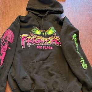 Six Flags Fright Fest Black Hoodie